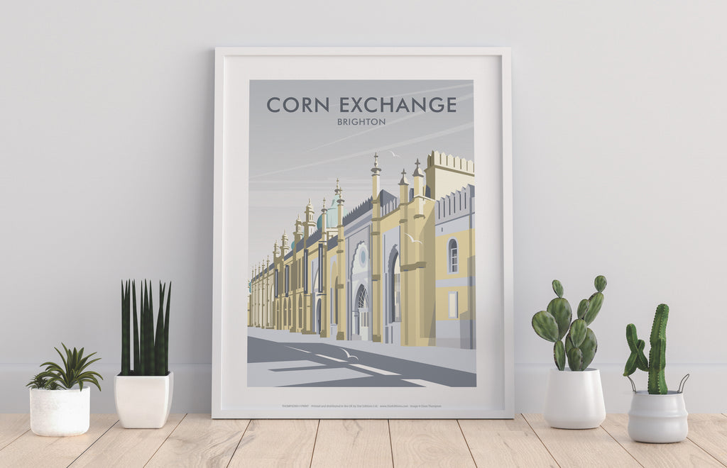 Corn Exchange By Artist Dave Thompson - Premium Art Print