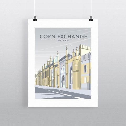 THOMPSON511: Corn Exchange Brighton. Greeting Card 6x6