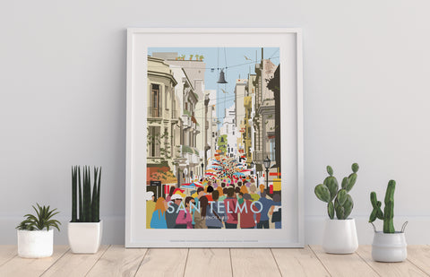San Telmo By Artist Dave Thompson - 11X14inch Premium Art Print
