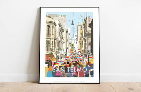 San Telmo By Artist Dave Thompson - 11X14inch Premium Art Print