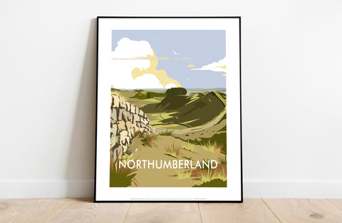 Northumberland By Artist Dave Thompson - Premium Art Print