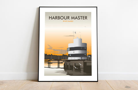 Harbour Master By Artist Dave Thompson - Premium Art Print