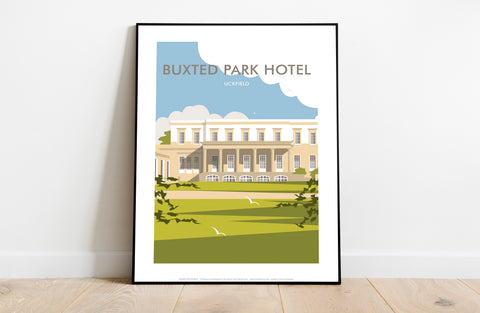 Buxted Park Hotel By Artist Dave Thompson - Art Print