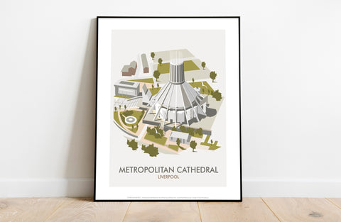 Metropolitan Cathedral, Liverpool By Dave Thompson Art Print