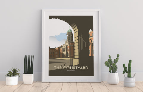 The Courtyard, Dublin Castle By Dave Thompson Art Print