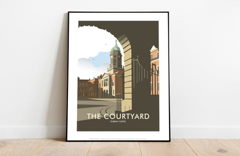 The Courtyard, Dublin Castle By Dave Thompson Art Print