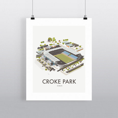 THOMPSON540: Croke Park Dublin. Greeting Card 6x6