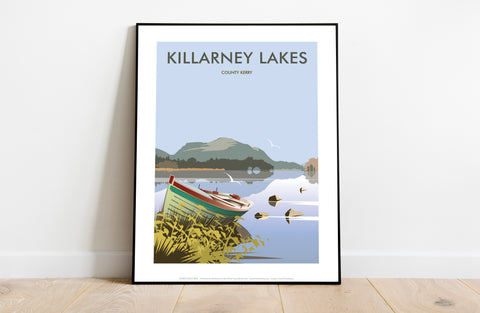 Killarney Lakes, County Kerry By Dave Thompson Art Print