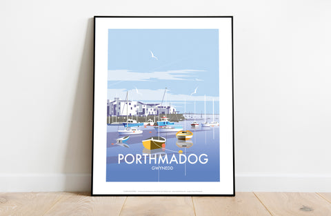 Porthmadog, Gwynedd By Artist Dave Thompson - Art Print