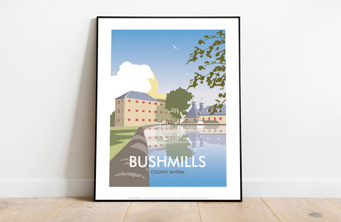 Bushmills, County Antrim By Artist Dave Thompson Art Print