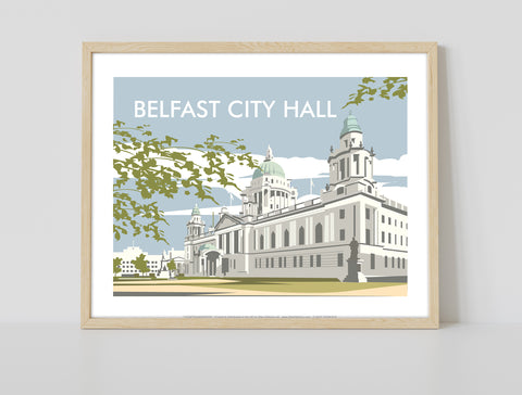 Belfast City Hall By Artist Dave Thompson - Art Print