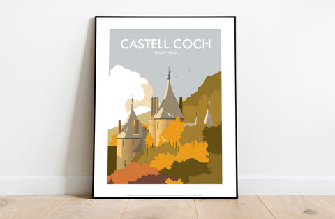 Castell Coch, Tongwynlais By Artist Dave Thompson Art Print
