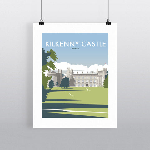 THOMPSON556: Kilkenny Castle Ireland. Greeting Card 6x6