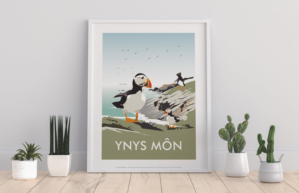 Ynys Mon By Artist Dave Thompson - 11X14inch Premium Art Print