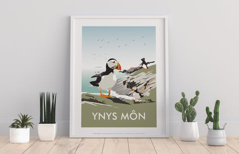 Ynys Mon By Artist Dave Thompson - 11X14inch Premium Art Print