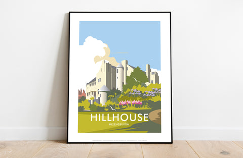 Hillhouse, Helensburgh By Artist Dave Thompson - Art Print