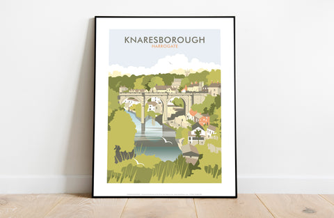Knaresorough By Artist Dave Thompson - Premium Art Print