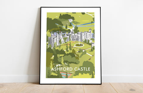 Ashford Castle, Co. Mayo By Artist Dave Thompson Art Print
