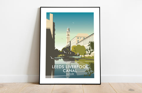 Leeds Liverpool Canal, Saltaire By Dave Thompson Art Print