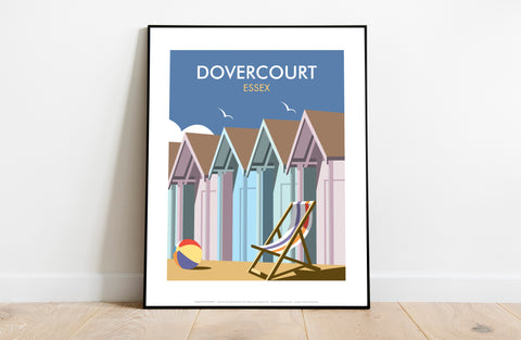 Dovercourt, Essex By Artist Dave Thompson - Art Print