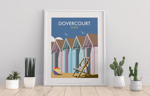 Dovercourt, Essex By Artist Dave Thompson - Art Print
