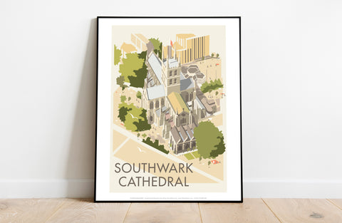 Southwark Cathedral,London By Artist Dave Thompson Art Print