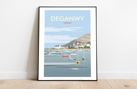 Deganwy, Conwy By Artist Dave Thompson - Premium Art Print