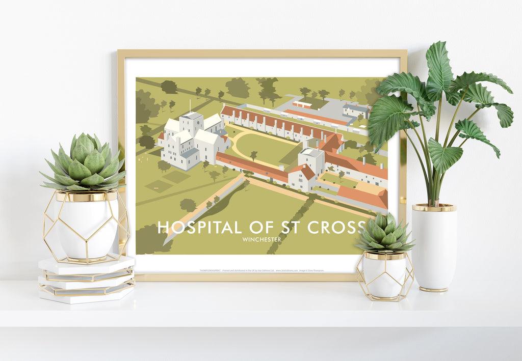 Hospital Of St Cross, Winchester - Dave Thompson Art Print