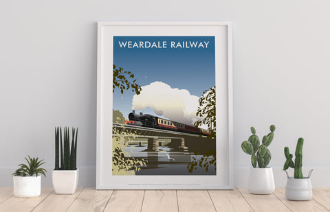 Weardale Railway By Artist Dave Thompson - 11X14inch Premium Art Print