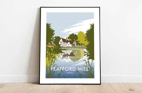 Flatford Mill, Suffolk By Artist Dave Thompson - Art Print