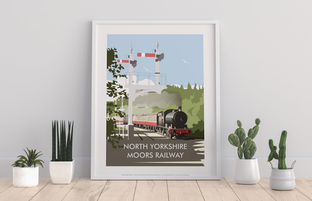 North Yorkshire Moors Railway By Dave Thompson Art Print