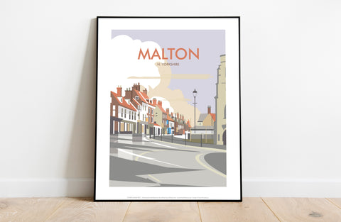 Malton, North Yorkshire By Artist Dave Thompson Art Print