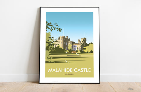 Malahide Castle, Dublin By Artist Dave Thompson Art Print