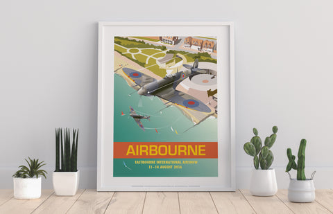 Eastbourne Airshow By Artist Dave Thompson Art Print