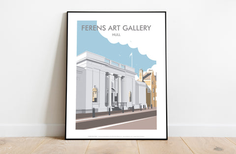Ferens Art Gallery, Hull By Artist Dave Thompson Art Print