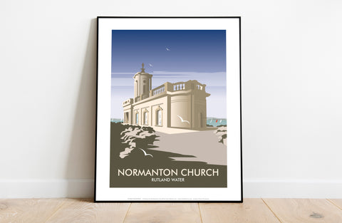 Normanton Church, Rutland Water By Dave Thompson Art Print