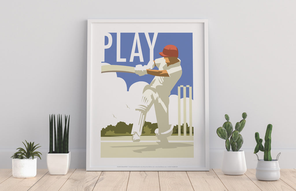 Play By Artist Dave Thompson - 11X14inch Premium Art Print