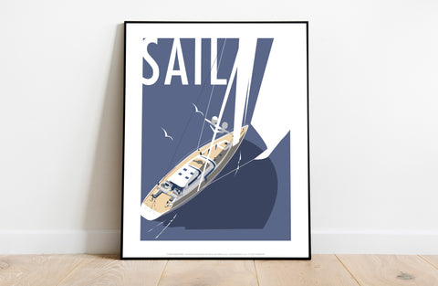 Sail (Sailing) By Artist Dave Thompson - Premium Art Print