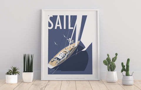 Sail (Sailing) By Artist Dave Thompson - Premium Art Print