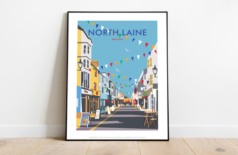 North Laine, Brighton By Artist Dave Thompson - Art Print