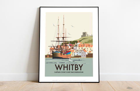 Captain Cook's, HMS Endeavour By Dave Thompson Art Print