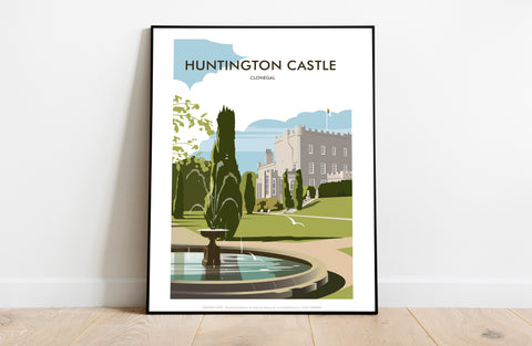 Huntington Castle,Clonegal By Artist Dave Thompson Art Print