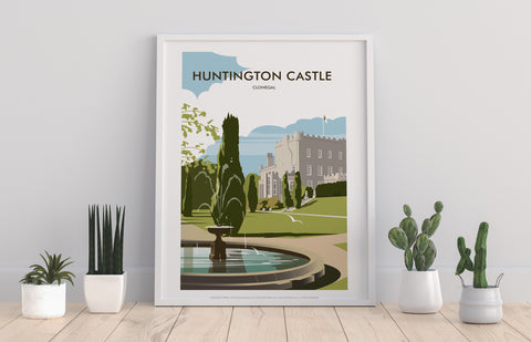 Huntington Castle,Clonegal By Artist Dave Thompson Art Print