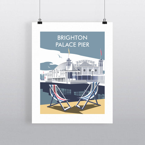 THOMPSON716: Brighton Palace Pier. Greeting Card 6x6