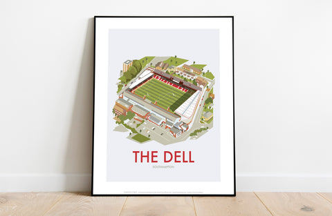 The Dell, Southampton By Artist Dave Thompson - Art Print