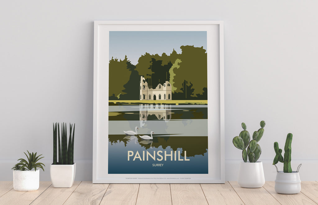 Painshill, Surrey By Artist Dave Thompson - Art Print