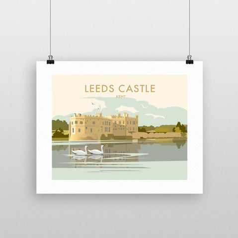 THOMPSON721: Leeds Castle Kent. Greeting Card 6x6