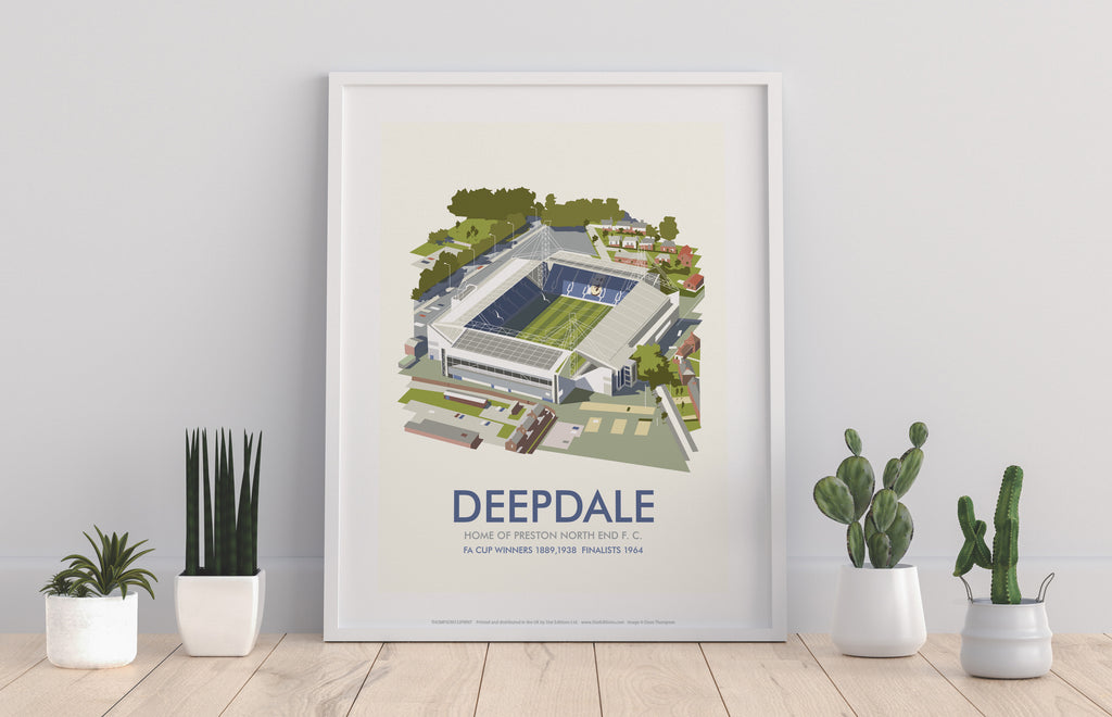 Deepdale, Preston North End F. C. by Dave Thompson Art Print