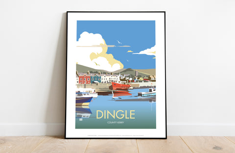Dingle, County Kerry By Artist Dave Thompson - Art Print