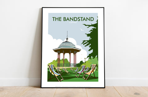 The Bandstand, Clapham By Artist Dave Thompson - Art Print